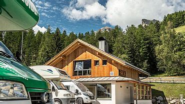 area sosta camper ortisei|Motorhome parking area